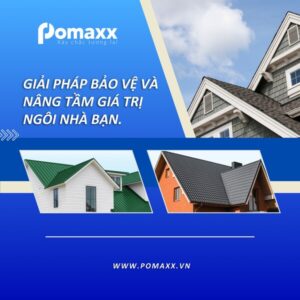 NHÀ CẤP BỐN VẪN SANG TRỌNG VÀ ĐẲNG CẤP VỚI TÔN POMAXX