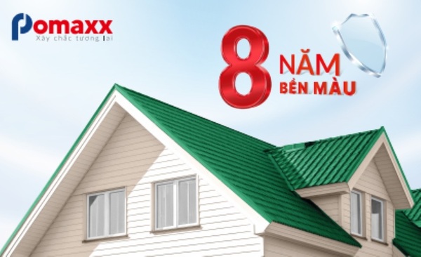 Tôn Pomaxx là lựa chọn hàng đầu cho công trình